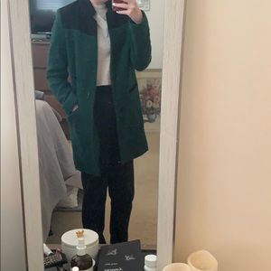 Emerald Green Kenneth Cole Coat